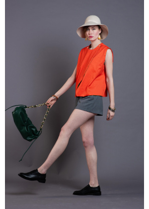 chasho-cardigan-reddouble-face-unisex-108