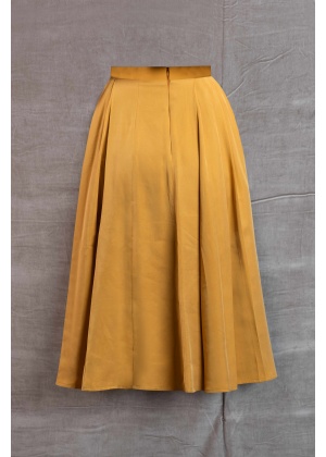 Dawn Mist – Skirt in Honey-Gold Color