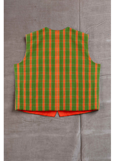 chasho-cardigan-reddouble-face-unisex-114